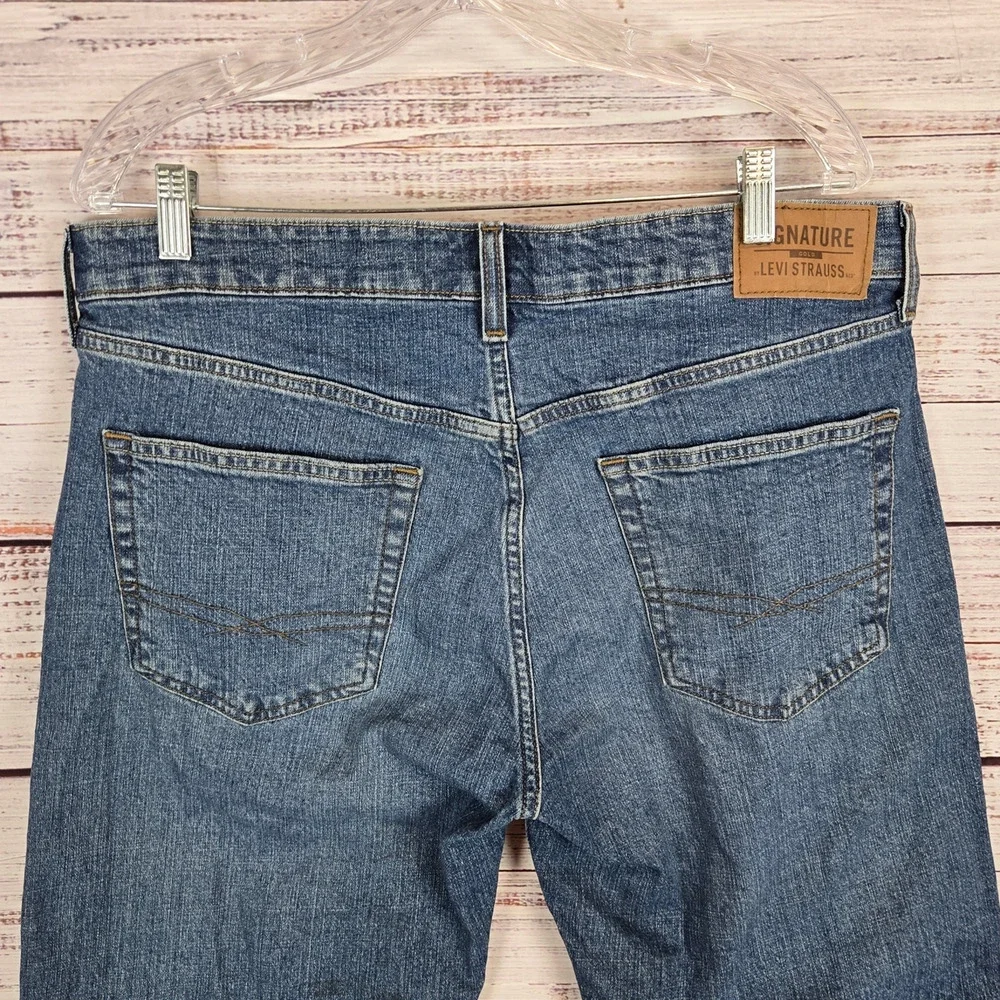 Levi's Men's Signature Strauss Jeans 36 Relaxed Fit Western Cowboy Gorpcore